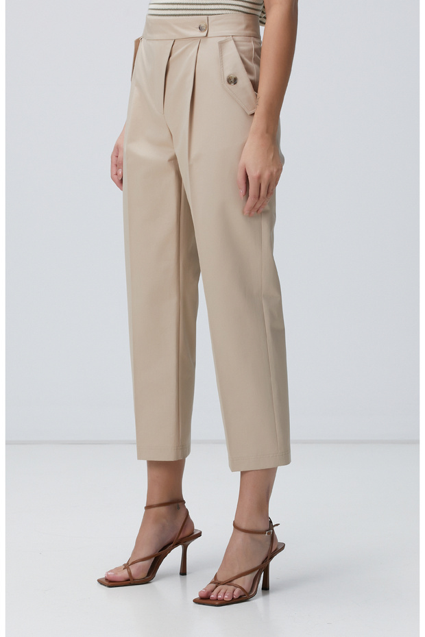 Açık Bej Pantolon - 3