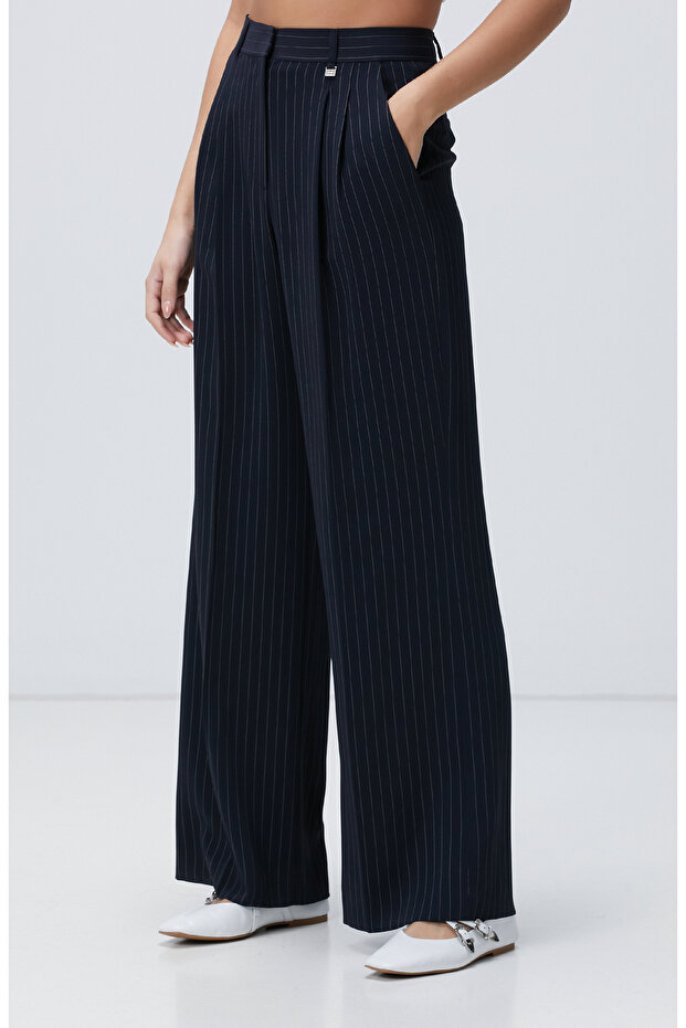 Lacivert Pantolon - 3