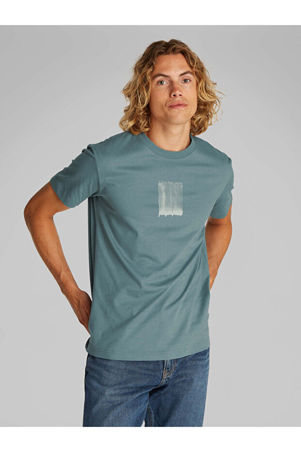 BRUSH STROKE GRAPHIC TEE - 1