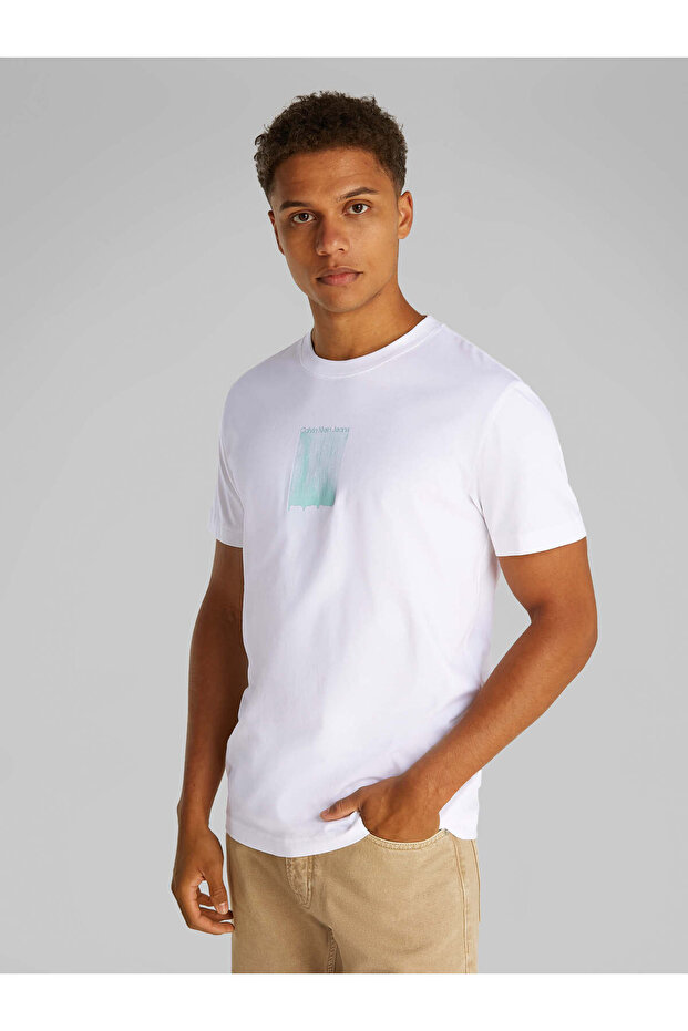 BRUSH STROKE GRAPHIC TEE - 1