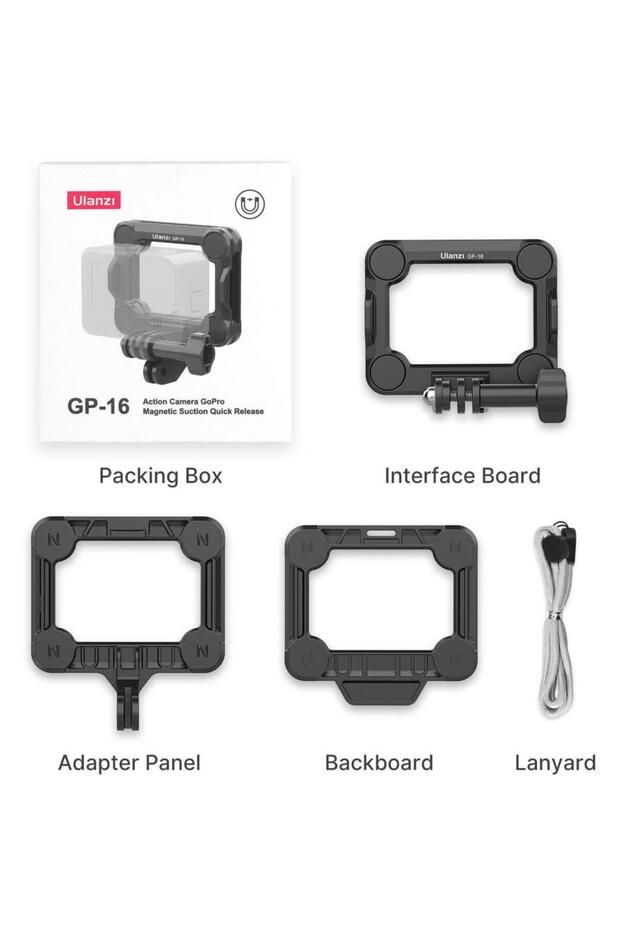 GP-16 Manyetik Quick Release Mount - 6