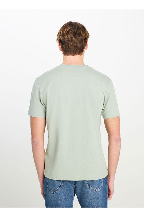 Mavi Erkek Regular Fit T-Shirt ML60UFQ303 Regular Fit Patch Logo - 5