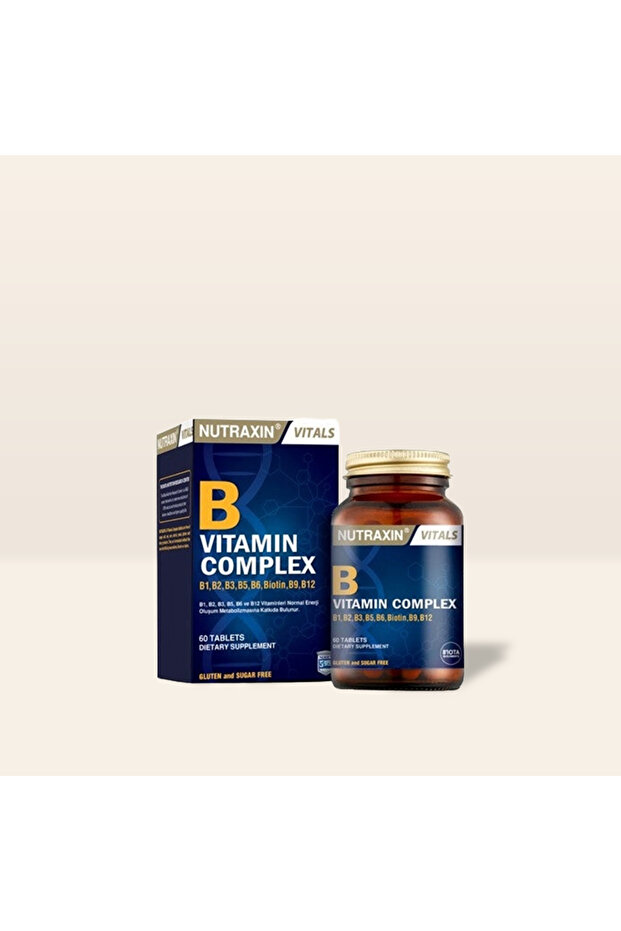 Vitamin B Complex 60 Bitkisel Kapsül - 1
