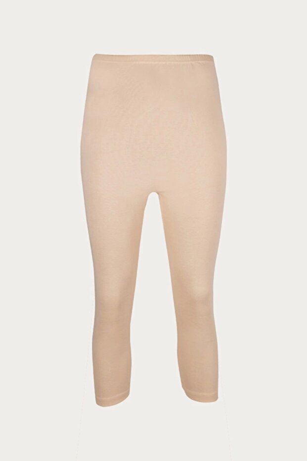 Ribbed Folded Knee-Length Women's Leggings 6-Piece Gkc235