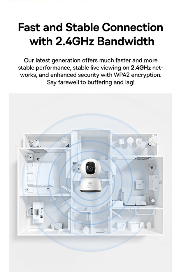 Security P1 Lite - 2K Smart Indoor Camera with High Security - 6