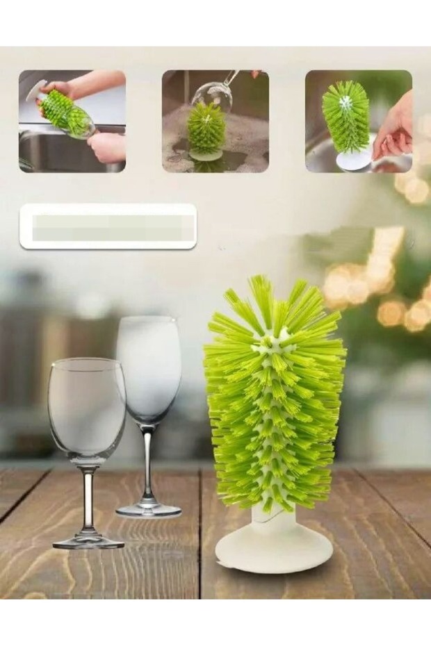 فرشاة تنظيف الاكواب - متعدد الألوان - 1