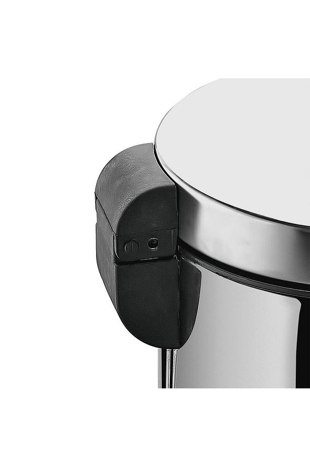 Pedallı Paslanmaz Çöp Kovası & WC Fırçası 3 Litre 2'li Set - 1