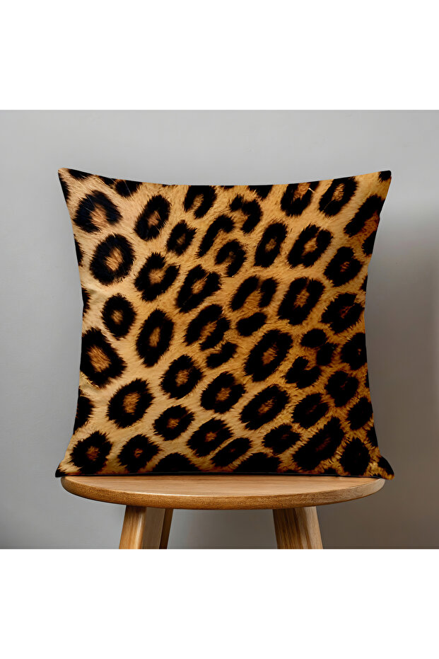 Leopard Patterned Digital Printing Contaminated Case Two Way Options - 2