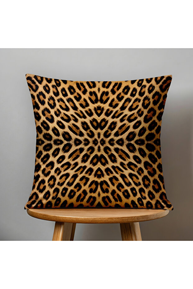 Leopard Patterned Digital Printing Contaminated Case Two Way Options - 2