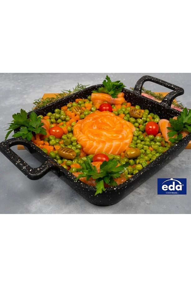 Döküm Granit Kaplama 24 Cm Kare Sahan - 5