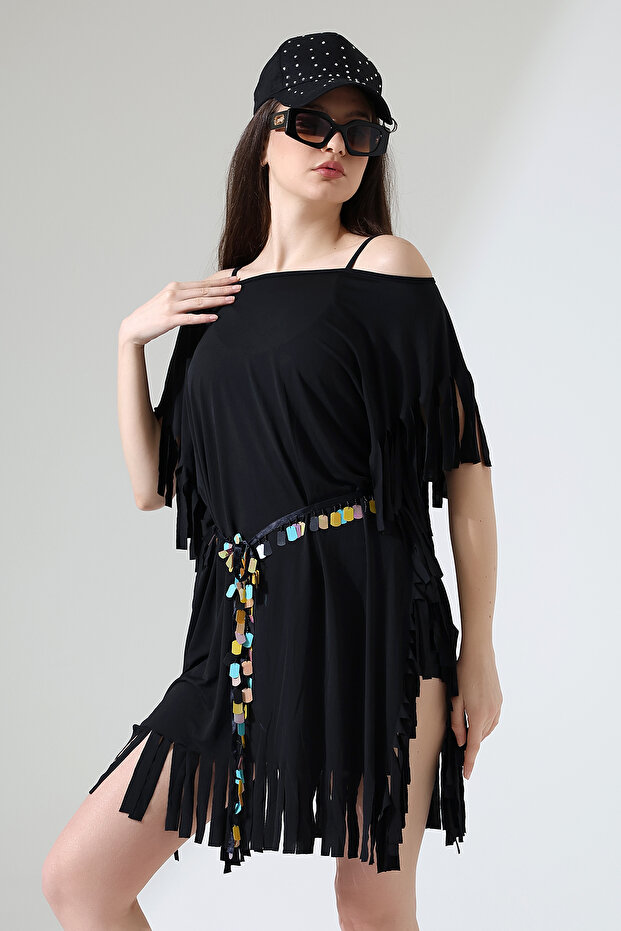 Püsküllü Pareo - 7