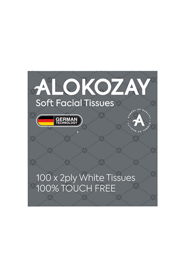 Square Boutique Soft Facial Tissues (ASSORTED COLOUR BOXES) - 100 Sheets X 2 Ply X 5 Boxes