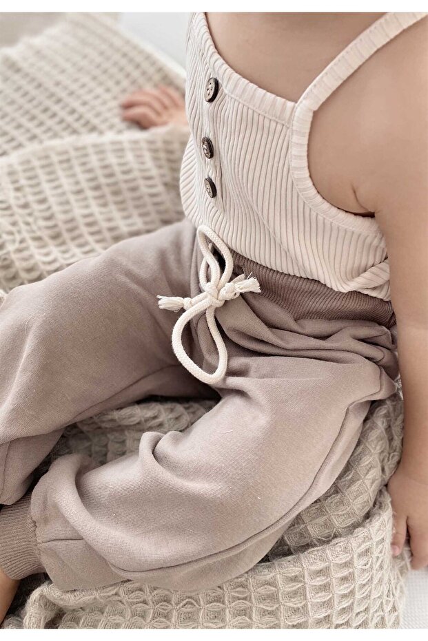 بدلة رياضية أساسية 1-9 سنوات مينك - 2