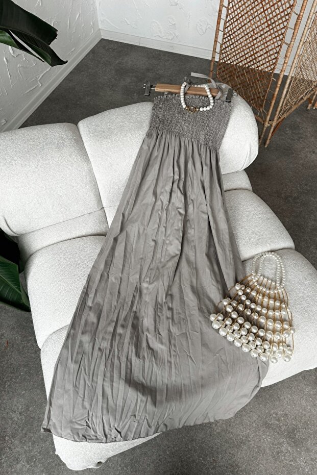 Ceashe Gri Elbise - 1