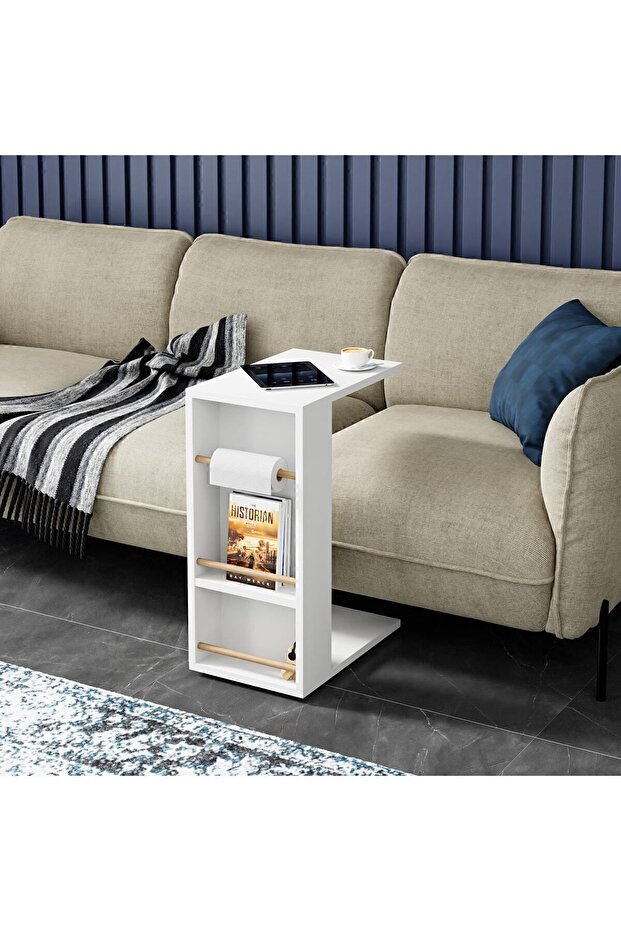 Easy Side Table - White - 2