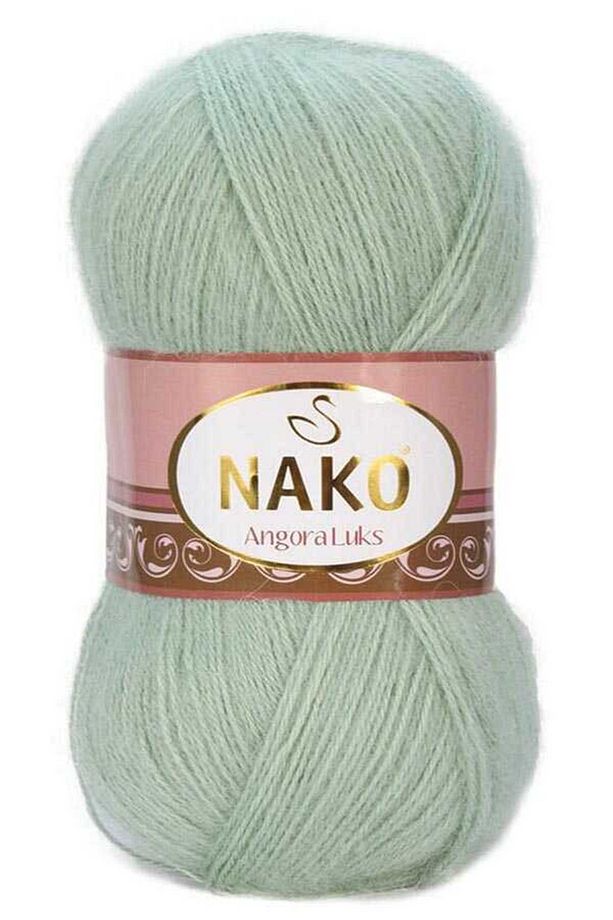 Angora Luks 1615 Numara Su Yeşili Örgü İpi - 1