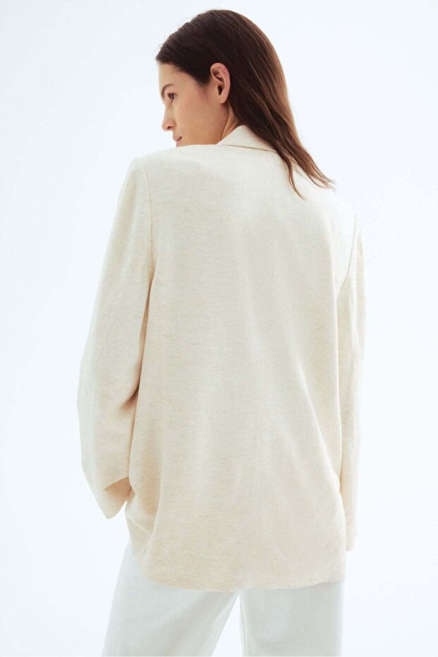 سترة من مزيج الكتان - 3