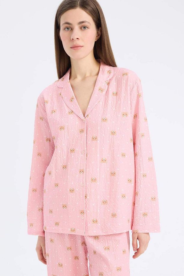 Uzun Boy Dokuma Pijama Altı-fall In Love E5773ax25sp - 5