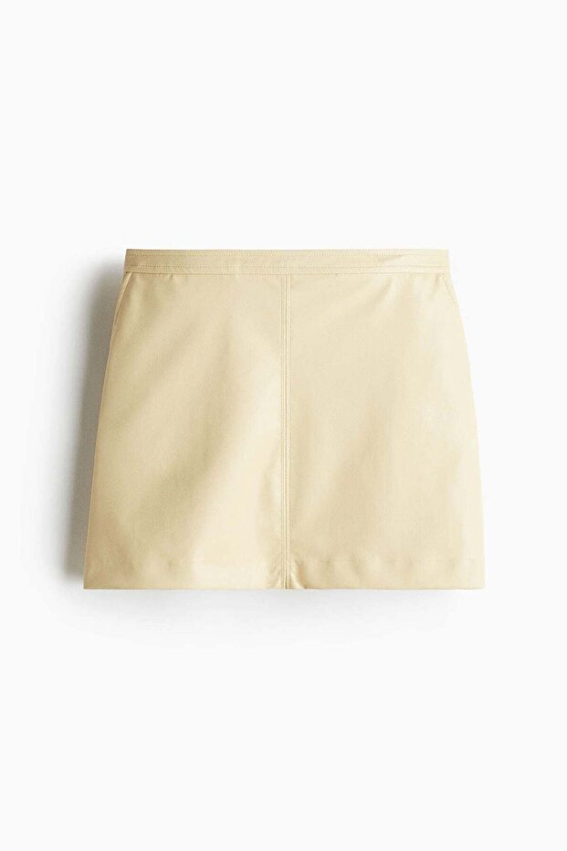 A-line mini skirt