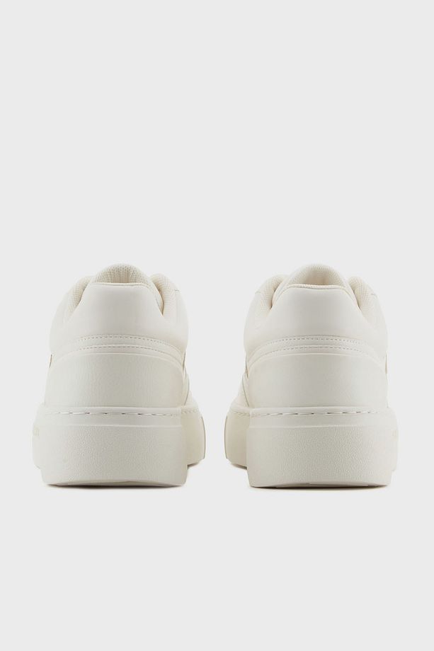 Armani Exchage Logolu Şerit Detaylı Kalın Taban Sneaker Ayakkabı AYAKKABI XDX176 XV917 T779 - 5
