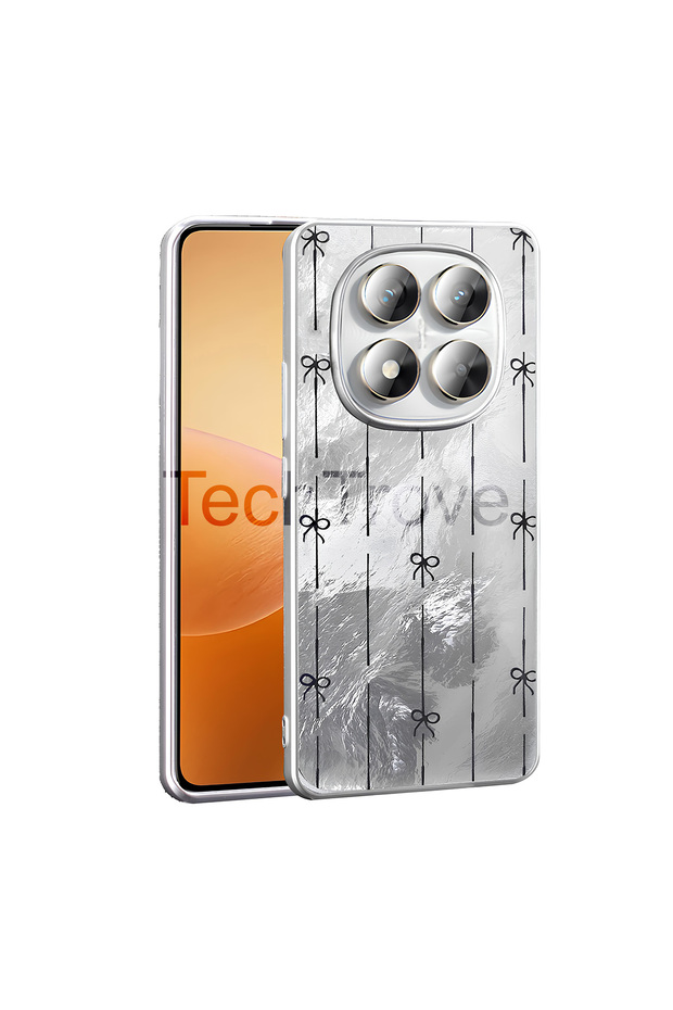 حافظة هاتف Xiaomi Redmi Note 14 Pro 5G بتصميم حريري لحماية الكاميرا بجودة A+ مع نتوء