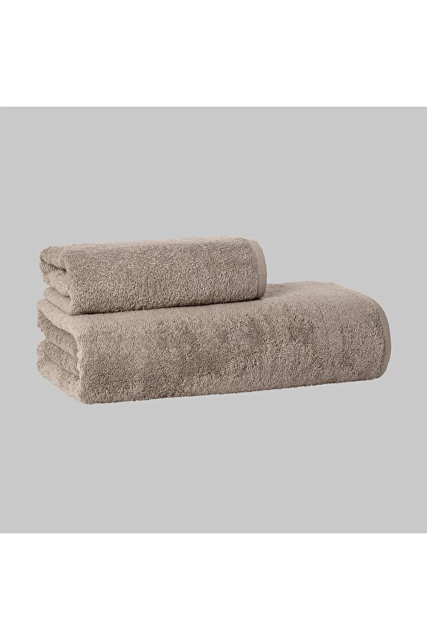 Beige Soho 100% Cotton Towel 90*150 cm