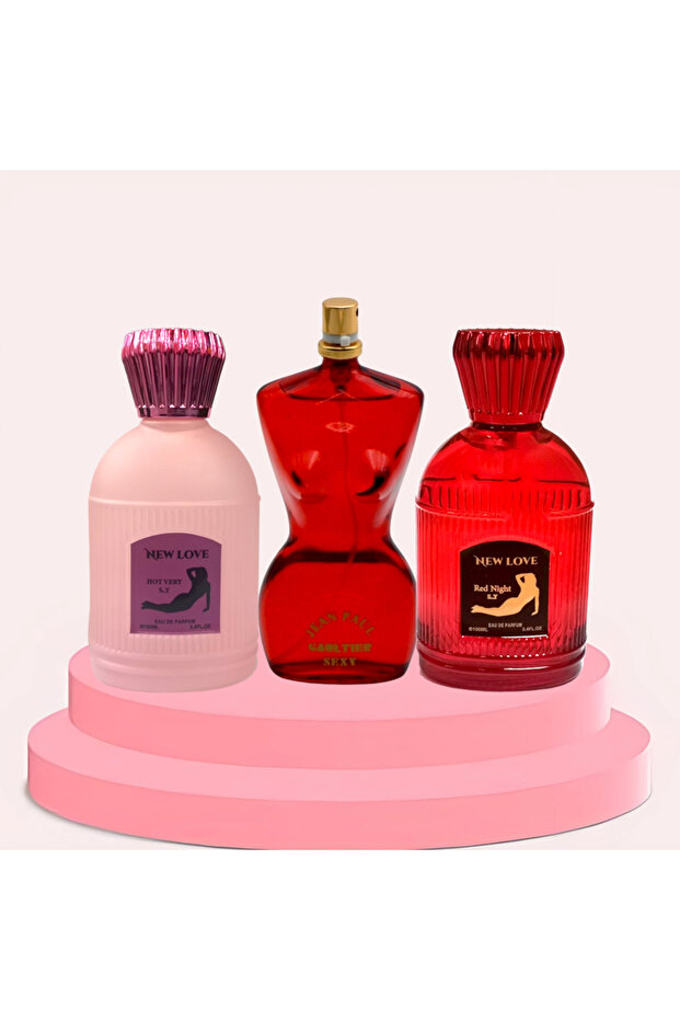 مجموعة 3 عطور فرمونية رومانسية 100 مل