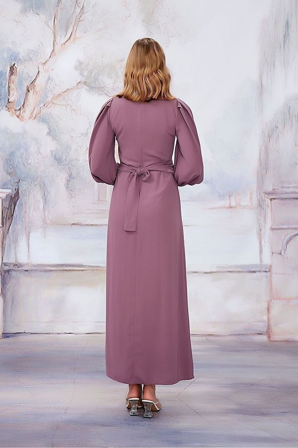 Gül Kurusu Nora Elbise - 9