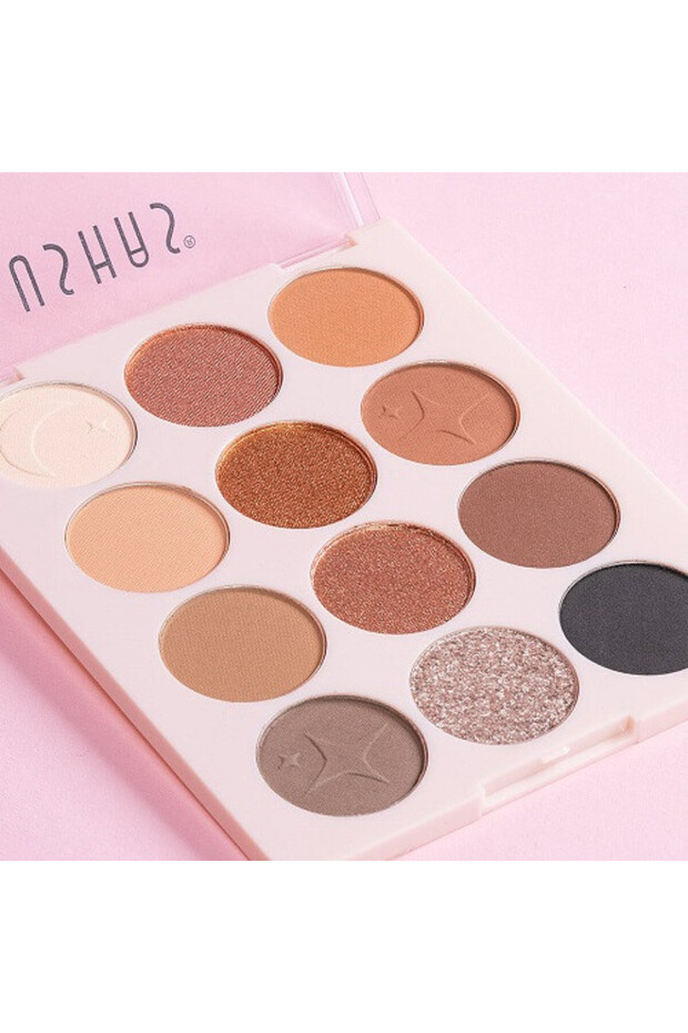 Makeup Kit, Ushas, 12 Eyeshadows, 02 - 4