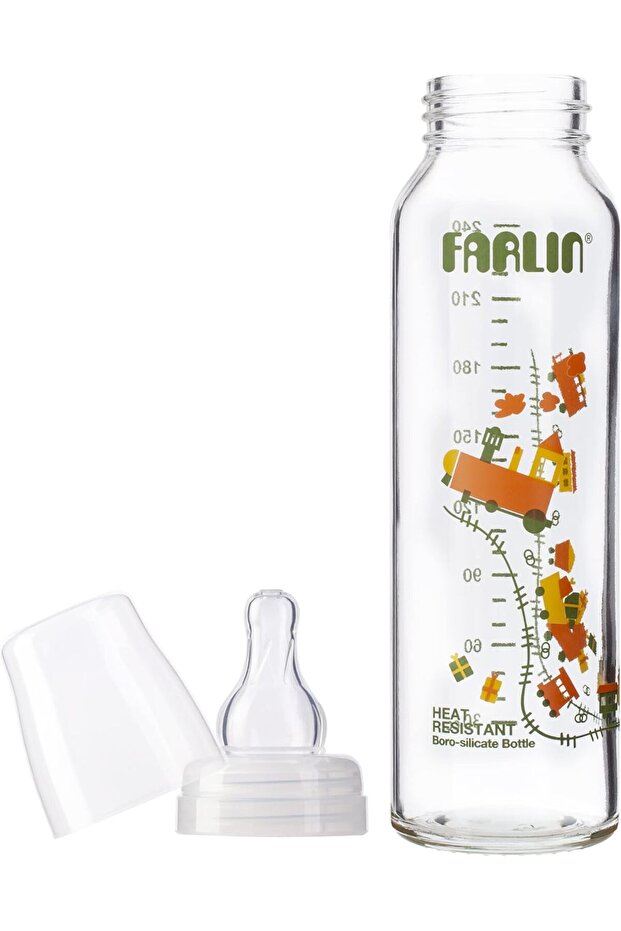 زجاجة رضاعة لليدين من فارلين 240ملBottleFarlinFarlin