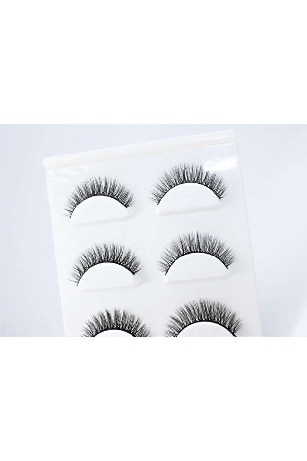 Set 3 Perechi Gene False, Makeup, 5D, 64 - 6