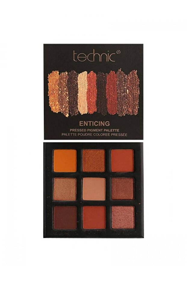 Pressed Pigment Enticing Eyeshadow Palette - 1