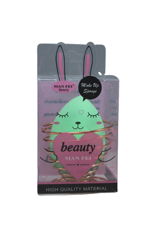 Sada Burete Machiaj si Support Metalic Makeup, Verde - 6