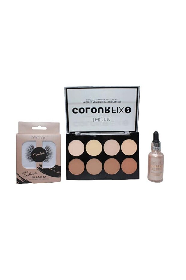 Makeup set, Technic, 3 Products - 1