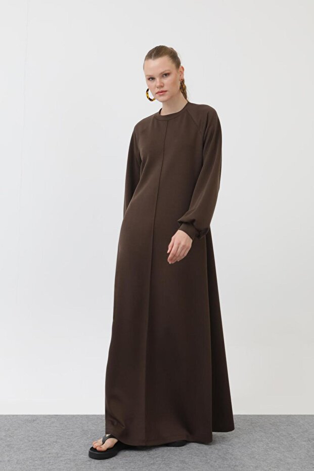 12557 Kadın Modal Elbise - 1