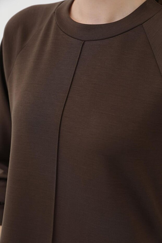 12557 Kadın Modal Elbise - 2