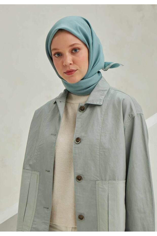 Mınt Modal İpek Eşarp - 1