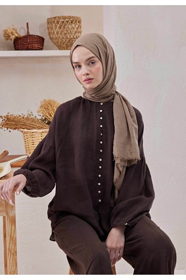 Bambu Şal Latte - 8