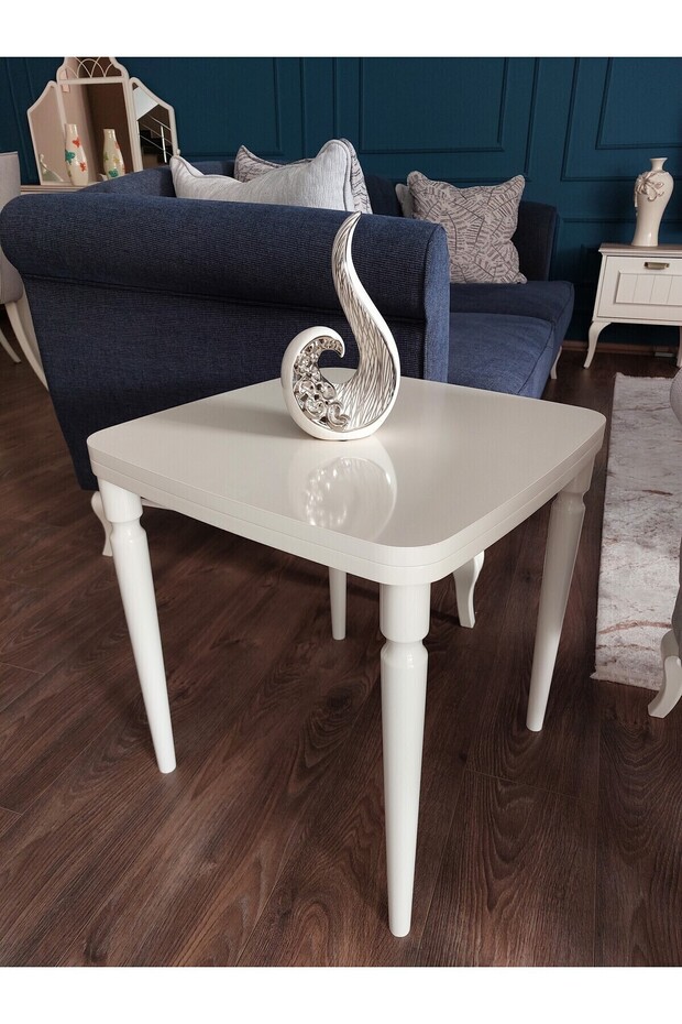 Lüx Yan Sehpa Full Krem - 4