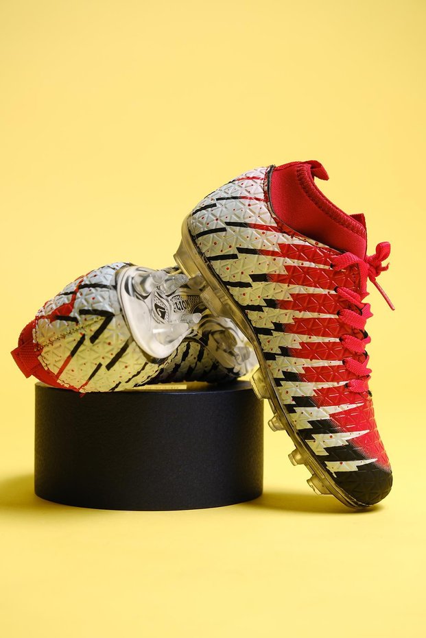 Leo Sock Kids Grass Astroturf Football Cleats Football Shoes
