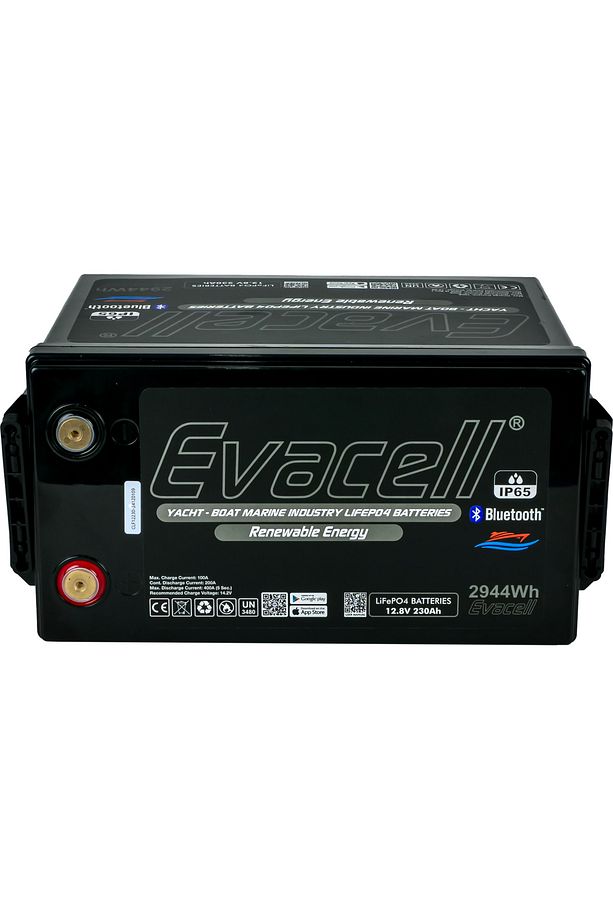 12.8v (12VOLT) 230ah Amper Lifepo4 Lityum Demir Fosfat Akü Bluetooth Ip65 Marin Karavan Akü - 4