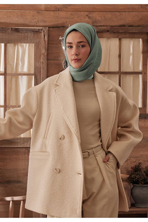 Mınt Modal İpek Eşarp - 5