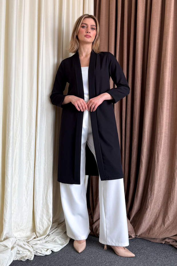 Jachetă lungă de damă 9191 - 2