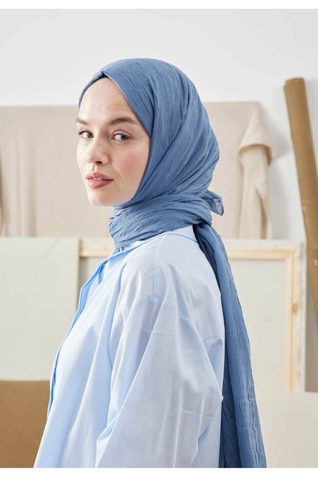 BAMBU ŞAL İNDİGO - 4