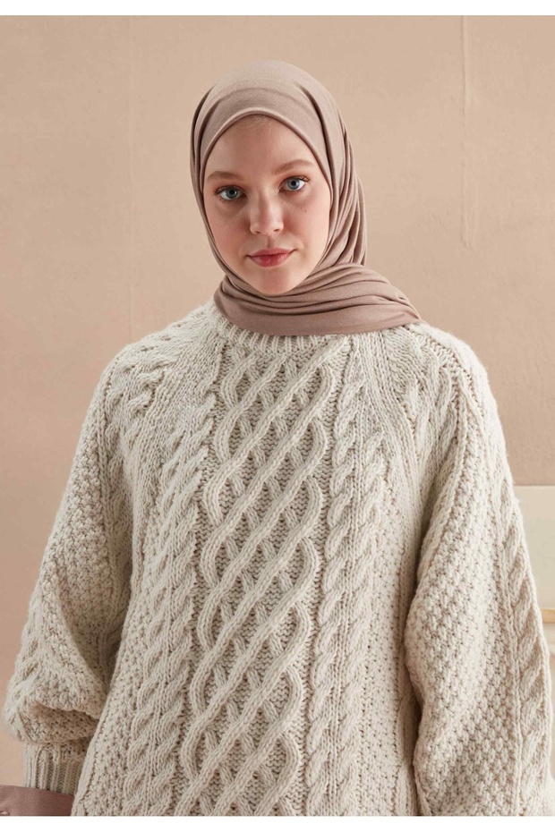 شال ممشط من فرو المنك - 4