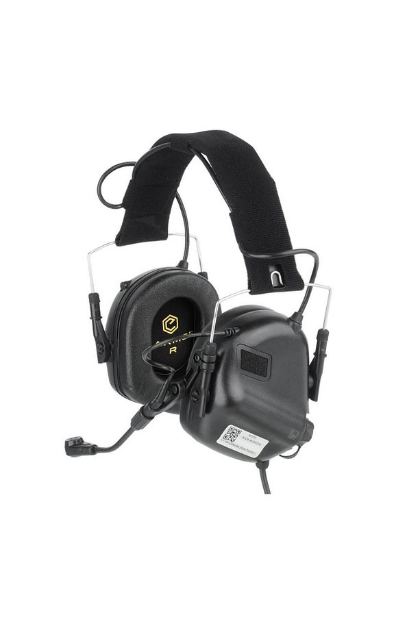 EARMOR M32X PLUS Kask Atış Kulaklığı Kulak Koruma Telsiz Yuvalı (Black) Siyah - 6