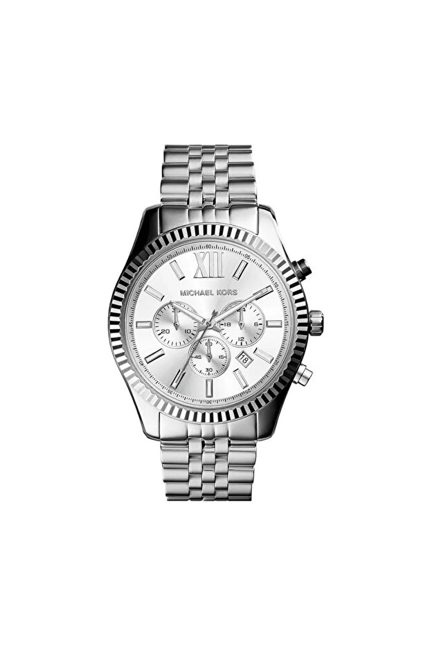 Men's Wristwatch Silver Tone Stainless Steel