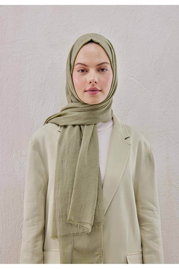 Bambu Şal Nil Yeşili - 3
