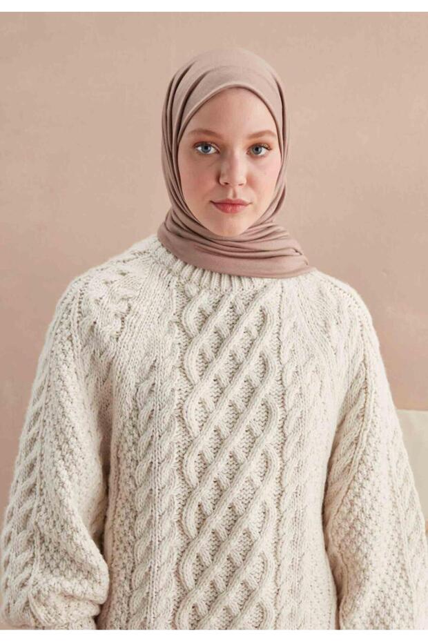 شال ممشط من فرو المنك - 2