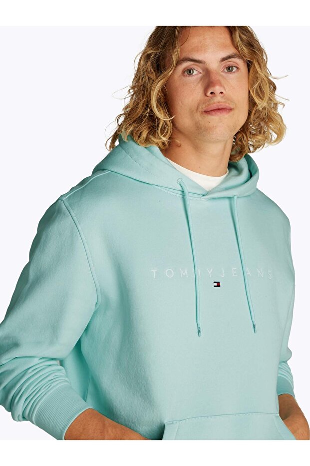 TJM REG LINEAR LOGO HOODIE EXT - 4